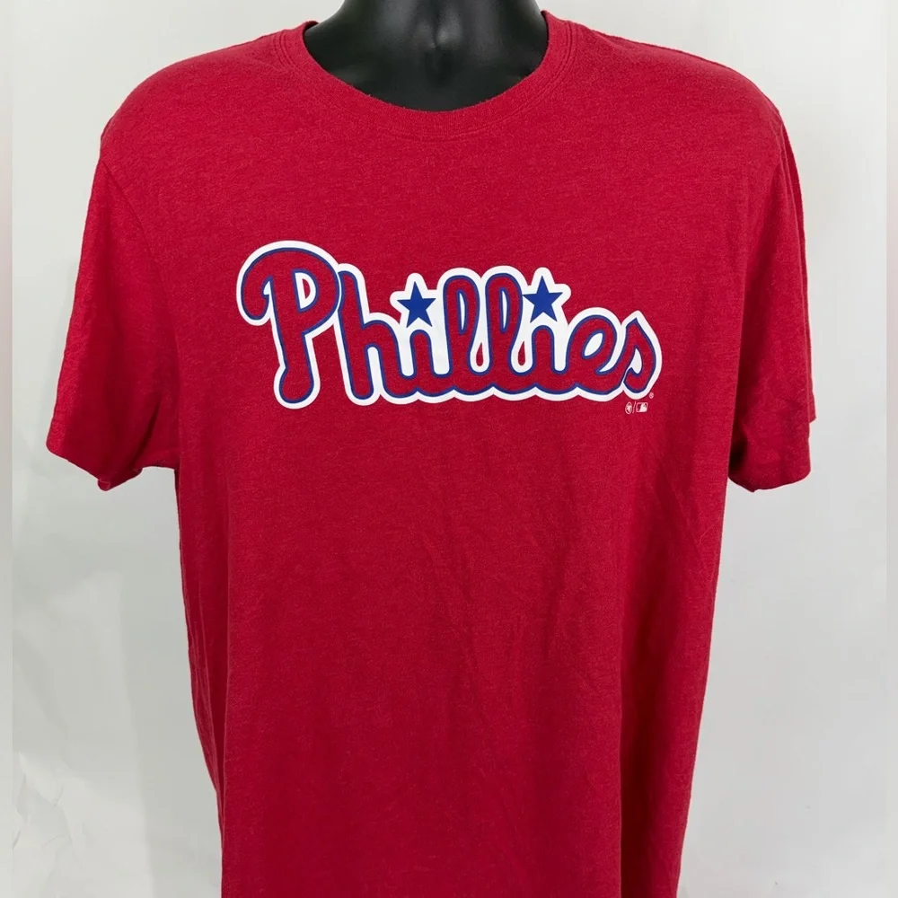 Philadelphia Phillies47 Brand Red Short Sleeve‎ Tee